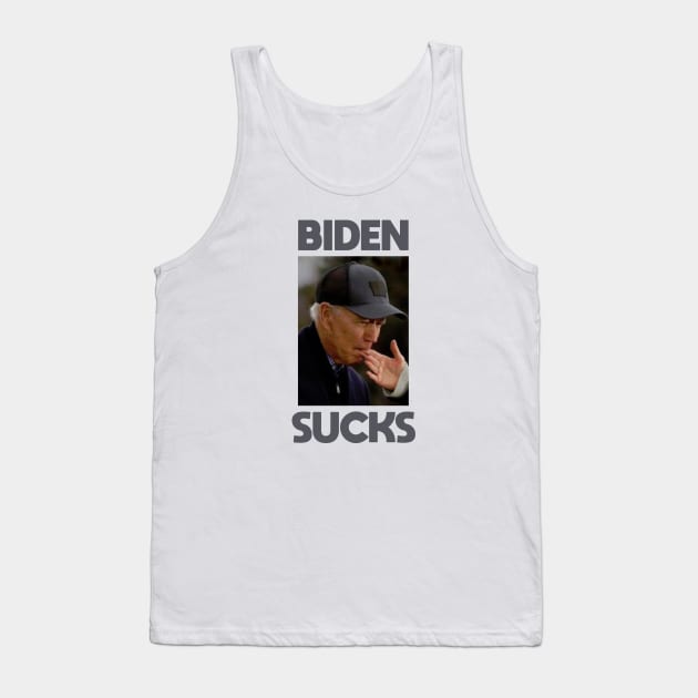 Biden Sucks Tank Top by Dale Preston Design